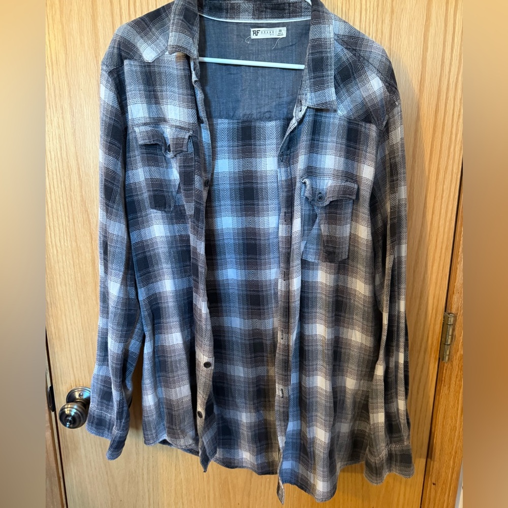 XXL FLANNEL SHIRT TOP